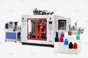 Máquina extrusora de botellas de plástico de 0,5 oz, 1 oz, 2 oz, máquina de moldeo por soplado de extrusión de botellas oftálmicas médicas Ldpe