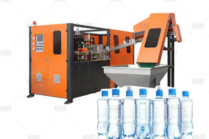 Fabricantes de China, botella de agua mineral de plástico completamente automática, máquina de moldeo por soplado de mascotas, precio de fabricante para la venta