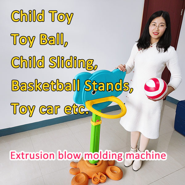 Máquina de moldeo por extrusión-soplado para juguete infantil