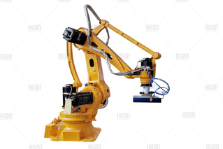 Brazo robótico ecológico de craqueo articulado industrial de paletización CNC para apilar cajas de cartón en la línea de producción de embalaje
