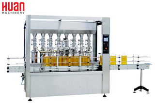 Máquinas automáticas de llenado de botellas de aceite de cocina de oliva de plástico, línea de llenado de aceite comestible